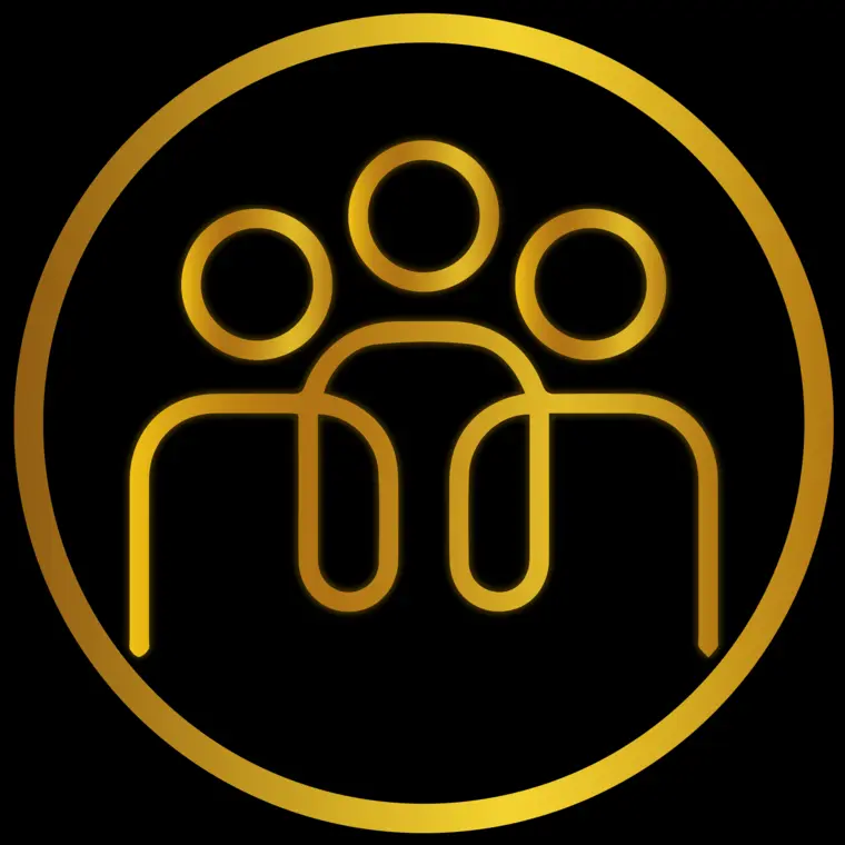 Ícone dourado para o destaque Equipe da Vitality Essence