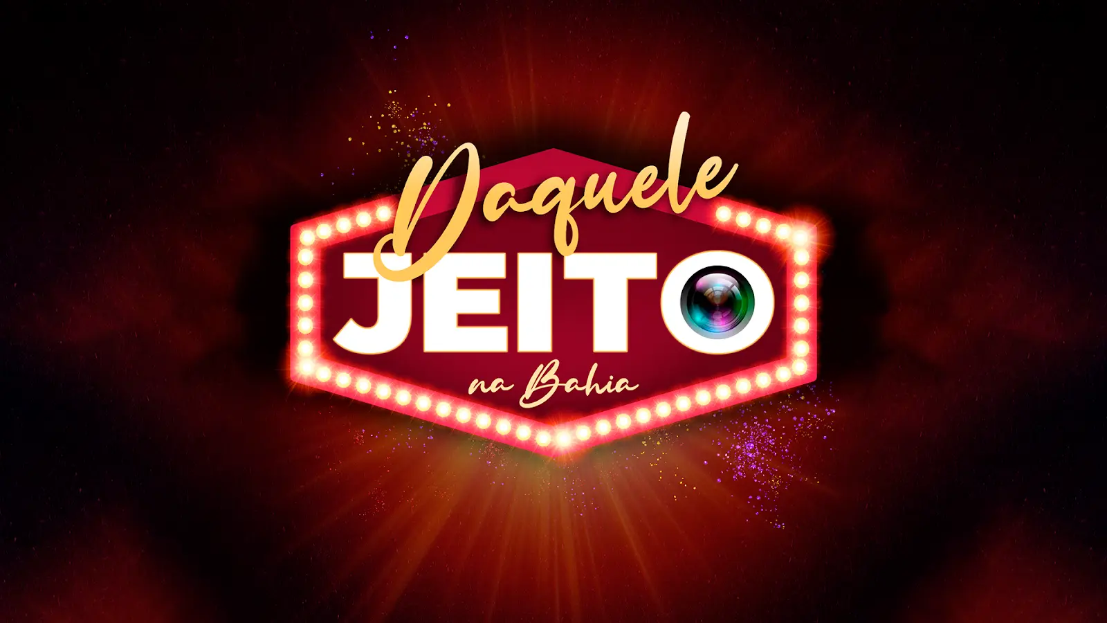 Reality show Daquele Jeito com direção visual e produção técnica de BrunoChrosS